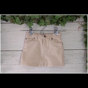 Baby Gap khaki Corduroy Skirt